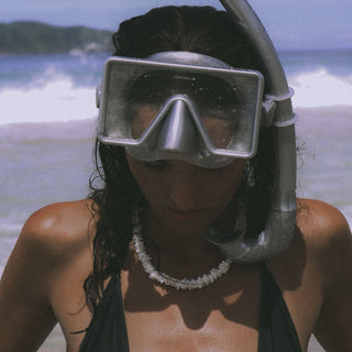 Barbados Dive Mask and Snorkel - SILVER