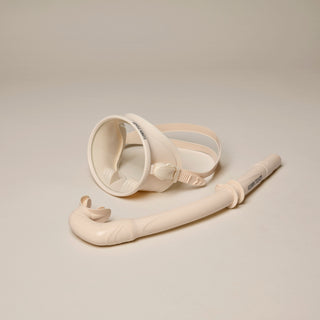 Dive Mask and Snorkel Set - CREAM