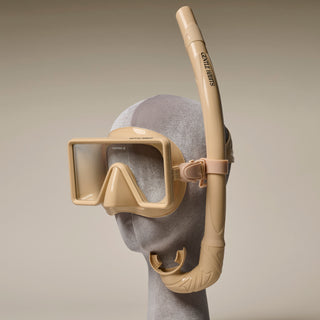 Barbados Dive Mask and Snorkel - GOLD